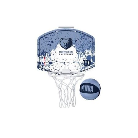 Mini kurv NBA - WILSON - Memphis Grizzlies - Blå - One size - Nemt at samle