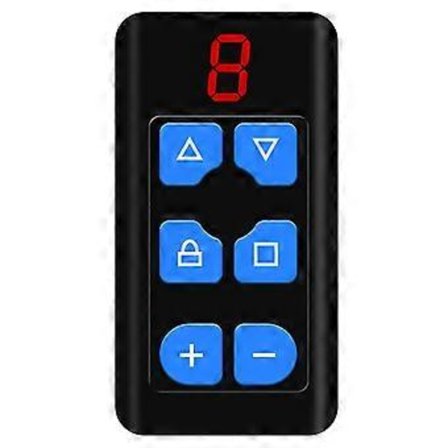 Multi-Frekvens 8 Kanaler Fjärrkontroll Grind Dörr Garageport A