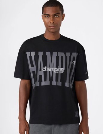 Champion Ss Tee - Black - S