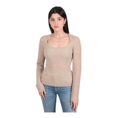 Vince, Top Beige, Dames, Maat:S