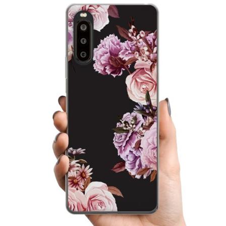 Sony Xperia 10 II TPU Mobilskal Blommor