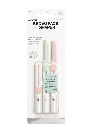 Depend Perfect Eye Brow & Face Shaper Penslar svampar Dam 1 PCS