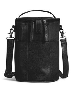 Saturn XL Garntasche schwarz Braun