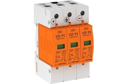 Obo Bettermann 5097448 Overspenningsvern kombibeskyttelse type 1+2 Med fjernsignalering, Stikkontakter & kabler