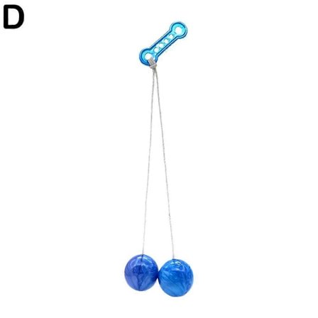 Plast Lato Ball Pro-Clackers Ball Klikk Klakk Leke Dekompresjonsleker Ball (FMY)
