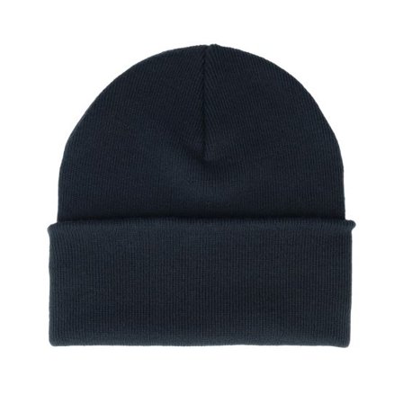 Beechfield - Blå cuff Beanie - Recycled French Navy Cuff @ Hatstore