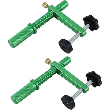 Bænkklemme Hundeklemme Justerbare Skridsikre Træbearbejdningsklemmer til 19-20 mm Huller