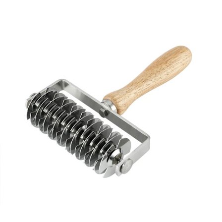 Ruostumattomasta teräksestä valmistettu pizzaleikkuri, kakkuleikkuri, kakku, pizza ja leivonnaiset