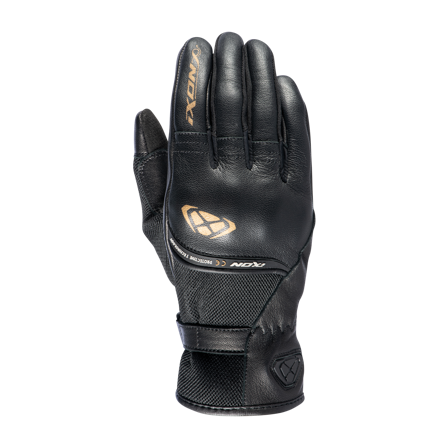 Motorhandschoenen Dames Ixon RS Shine 2 Zwart/Goud L
