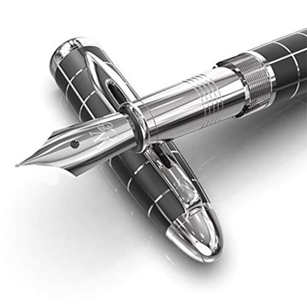 Pen Fyllepenn Black Square Pen