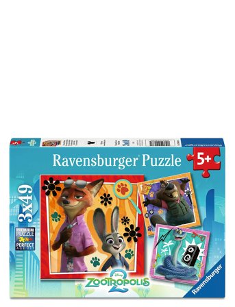 Ravensburger Zootopia 2 3X49P - Multi/patterned - ONE SIZE