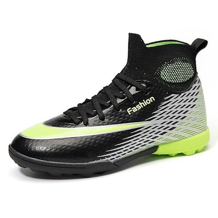 Drengefodboldstøvler med Non-Slip Fodboldstøvler Knopper Græs Fodbold Sneakers Yj818