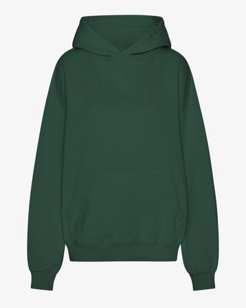 Organic Oversized Hood - Emerald Green - Female - L