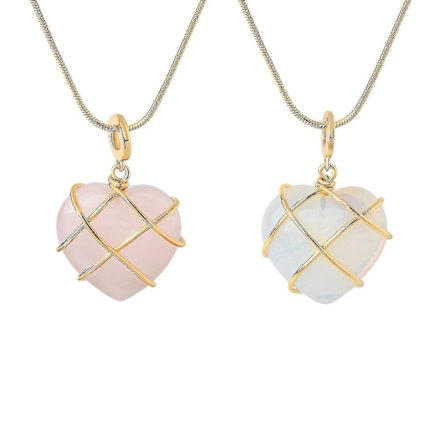 Breey 2-års fødselsdag Hjerteformet Halskæde til Piger Diamant Slot Halskæde Barbie Halskæde Kærlighedsvedhæng til Seje Piger Zj