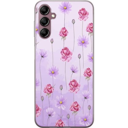 Yhteensopiva Puhelinkuori Samsung Galaxy A14 5G Petal Reverie Lilac Mist