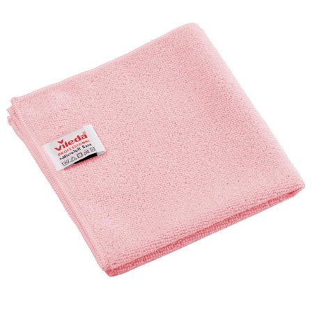 VILEDA Microfiberduk r-MicroTuff Base röd 5/fp - Lyreco - Städ och hygien - Städdukar och diskdukar - Städdukar - Mikro