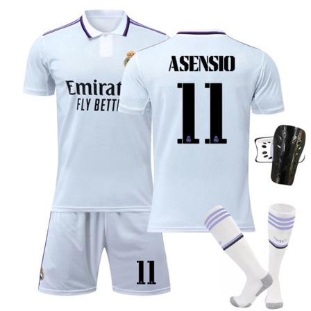 2022 Champions League Real Madrid Hemma Höstdräkt - Vit 20