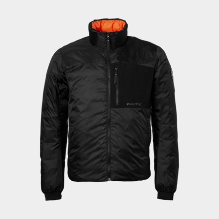 Chaqueta ligera de plumón / chaqueta aislante Baltic Roxen, negra, unisex, X-Large