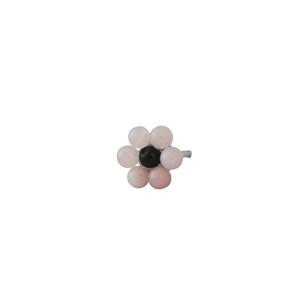 Design Letters Flower Stud Earring One Size - Jewellery and watches - One size - Silver - Junge