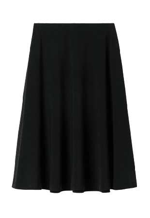 Filippa K Flared Skirt Kjolar Dam Svart 38