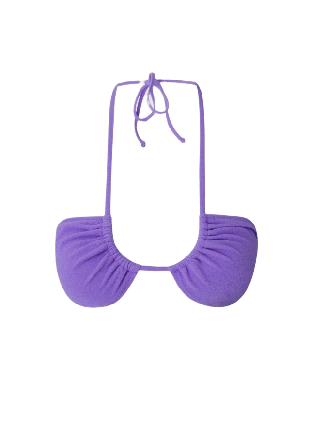 Understatement Strappy Bandeau Bikini Top Dam Lila M