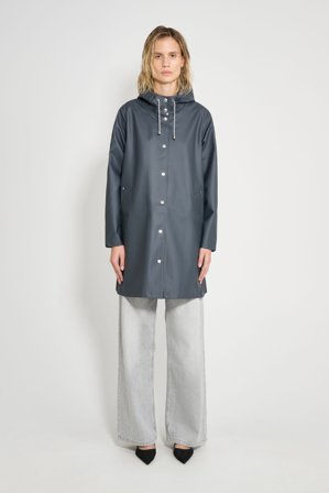 Mosebacke Lightweight Raincoat Charcoal