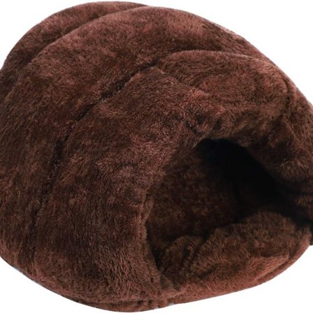 Hundehule Sovepose Seng til Hund Kat Mørk Kaffe KLB