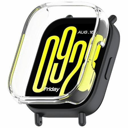 Xiaomi Redmi Watch 5 Aktivt skyddsfodral med urholkad PC-klockram - Transparent