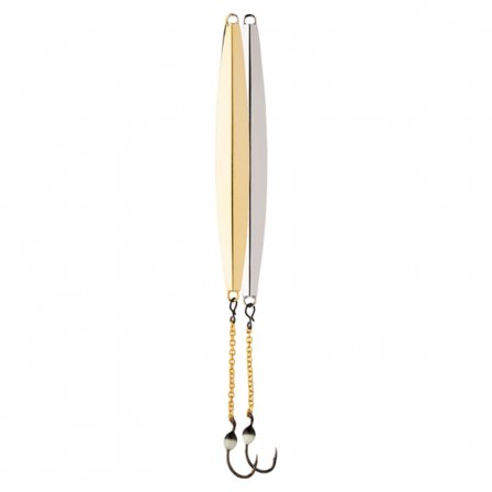 VMC Slim-Finn Pimpel 70mm 7g - Guld/Silver