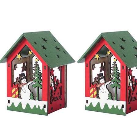 Borddekorasjon Juleby Dekorativ belysning Julepynt