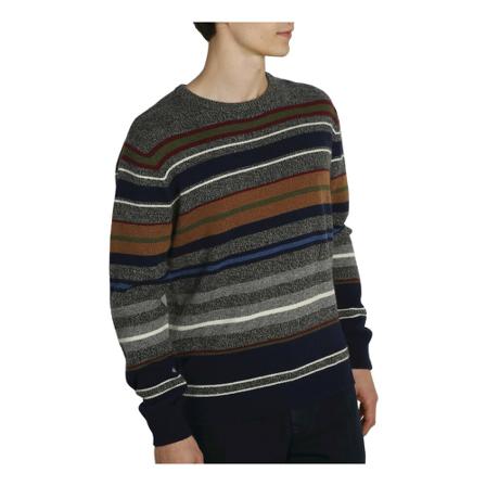 Essentiel Antwerp, Round-neck Knitwear Grijs, Heren, Maat:L