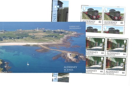 Alderney - Billeder fra Alderney - Postfrisk prestigehæfte