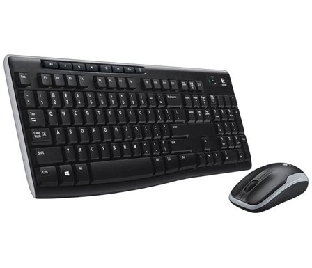Logitech MK270 Wireless Combo - tastatur- og mussett - Ungarsk Inn-enhet