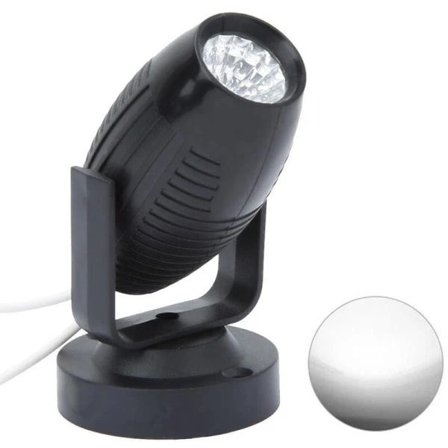 AC85-265V LED Scenelys Mini Spotlight 7 Farger Valgfritt