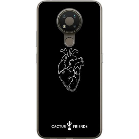 Yhteensopiva Puhelinkuori Nokia Nokia 3.4 Kaktus ja Ystävät - Keskiaikaan Anatomia Sydän