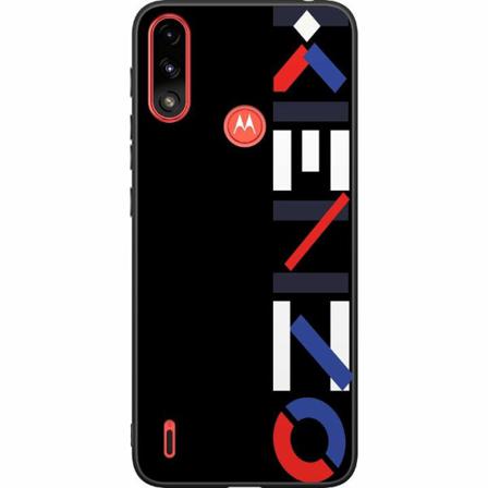 Motorola Moto E7i Power Svart Skal Kenzo
