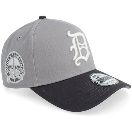 New Era - MLB Grau adjustable Cap - "Hatstore Exclusive x Detroit Tigers 9FORTY Tiger Stadium Light Grey/Grey A-Frame Adjustable " @ Hatstore