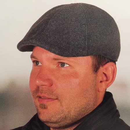 Klassisk GRÅ Gatsby ducknose newsboy busboy gubbkeps 55-57