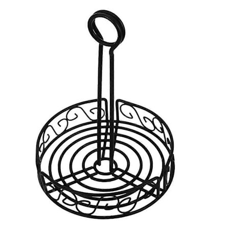 Håndtak Krydderkurv Jern Trådkrydderkurv Krydderflaske Oppbevaringskurv