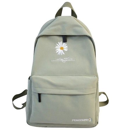 Teenage Skoletaske til Piger Rygsæk Stor Sød Blomst Nylon Taske