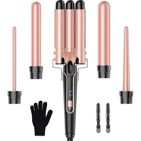 Krølltangsett 5 I 1 Bølgejern - Krølltenger-QH