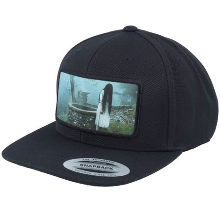 Scenes - Svart snapback Keps - Sammy Horror Ring Black Snapback @ Hatstore