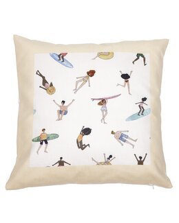 Kuddfodral Beach 1-pack Gul - Fondaco