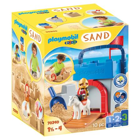Playmobil 1.2.3 Kreativt Set ”sandborg” 70340