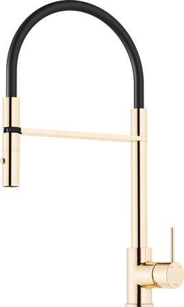 Mora INXX II miniprofi Köksblandare polerad mässing PVD, Badrum