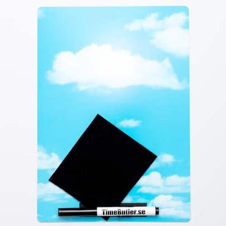 Whiteboardtavla, A4 himmel
