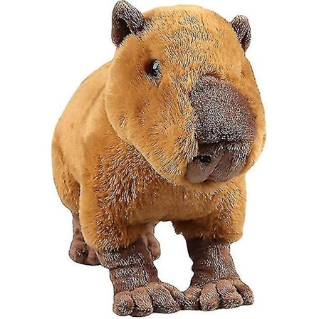 30cm Realistisk Kapibara Plyschleksak Cartoon Present Till Barns Födelsedag