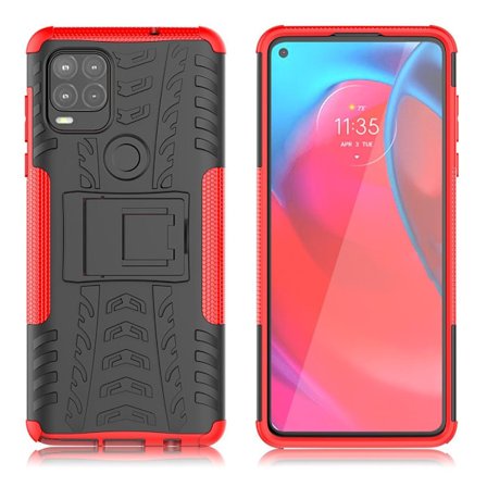 Offroad Motorola Moto G Stylus 5G skal - Röd