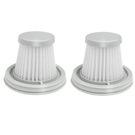 2 stk Hepa-filter til støvsuger Hjem Bil Mini Trådløs Vaskbar Filter Reservedeler Tilbehør