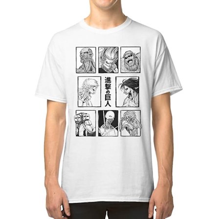 Shingeki no Kyojin .. Attack on Titan' Titans T-skjorte
